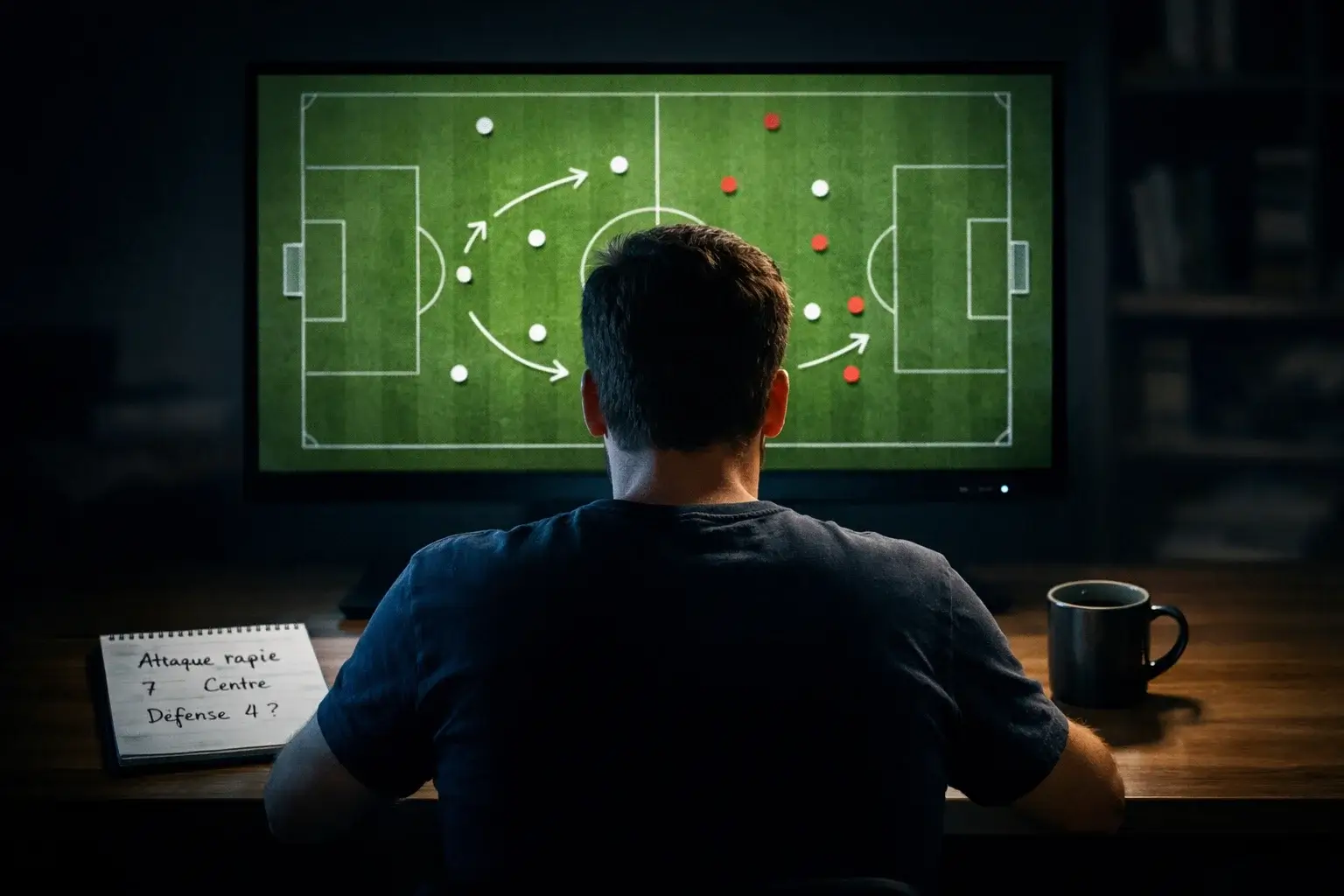 Analyse d'un match de football pour les paris sportifs avec statistiques et composition